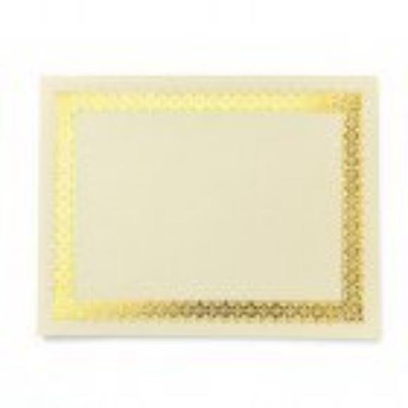 Gartner Studios 36004-S Gold Foil Certificate, 15 Pack - Picture 8 of 10